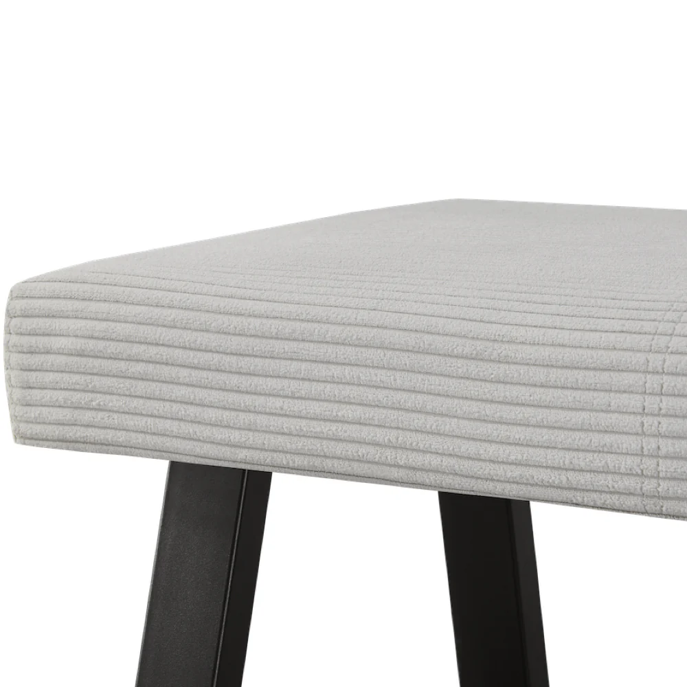 B-Ware Sitzbank DOLCE, Hellgrau, 140cm - Image 6