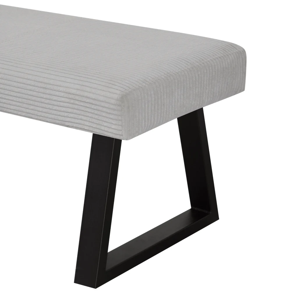 B-Ware Sitzbank DOLCE, Hellgrau, 140cm - Image 7