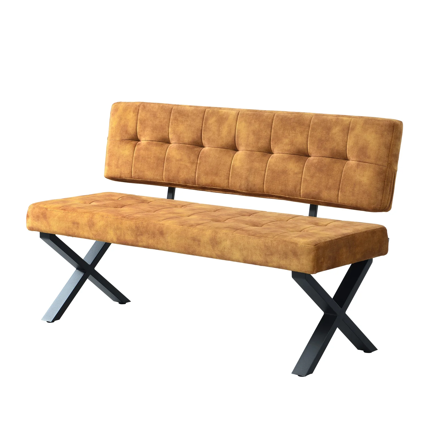 B-Ware Sitzbank KAREN, Gelb, 140cm