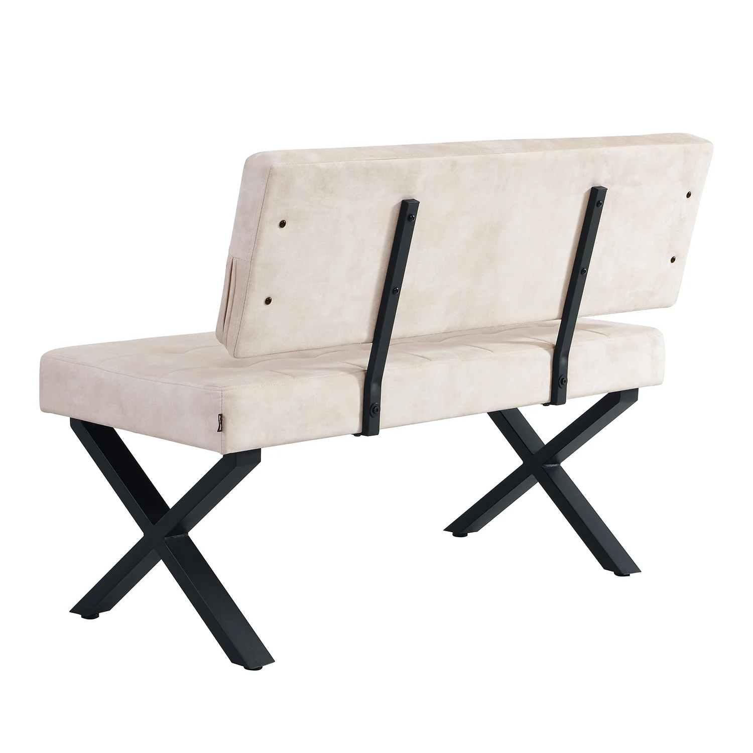 B-Ware Sitzbank KAREN, Grau, 120cm - Image 2