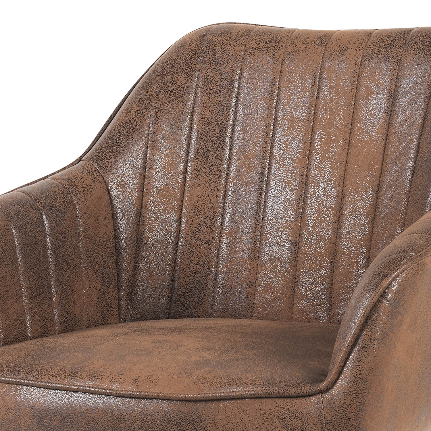 Bürostuhl Mika-Elio 2er-Set – Höhenverstellbar, 360° Drehbar, Matt-Schwarz - Image 6