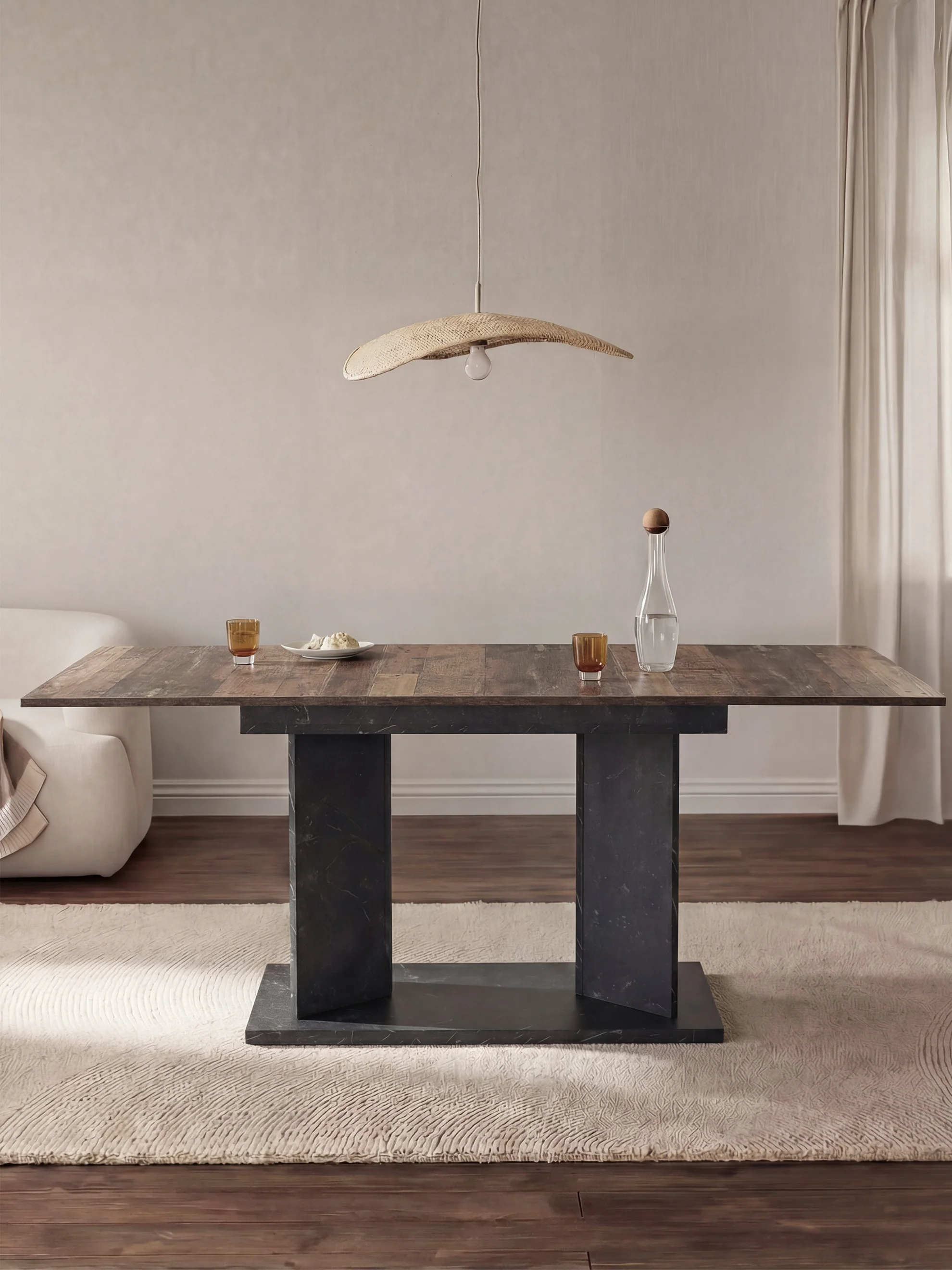 Esstisch MARA – Ausziehbarer Tisch mit & Metallgestell - Image 44