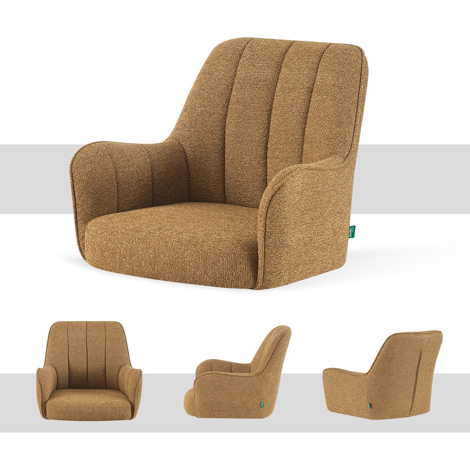 Esszimmerstühle THOMAS-ELLA 2er Set - 180° drehbar mit Rückholfunktion - Image 10